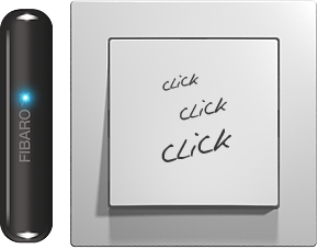 Fibaro Door/Window Sensor scenes switch