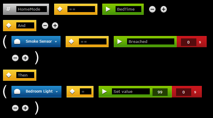 Night Global Smoke Detected